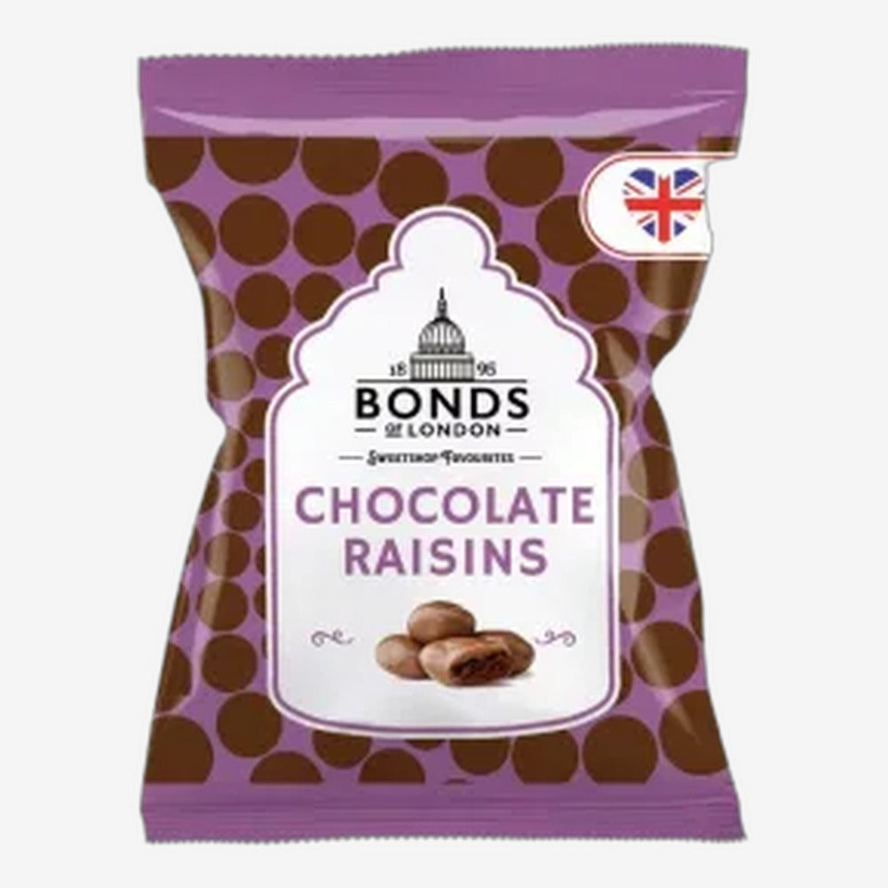 Bonds Chocolate Raisins 75g