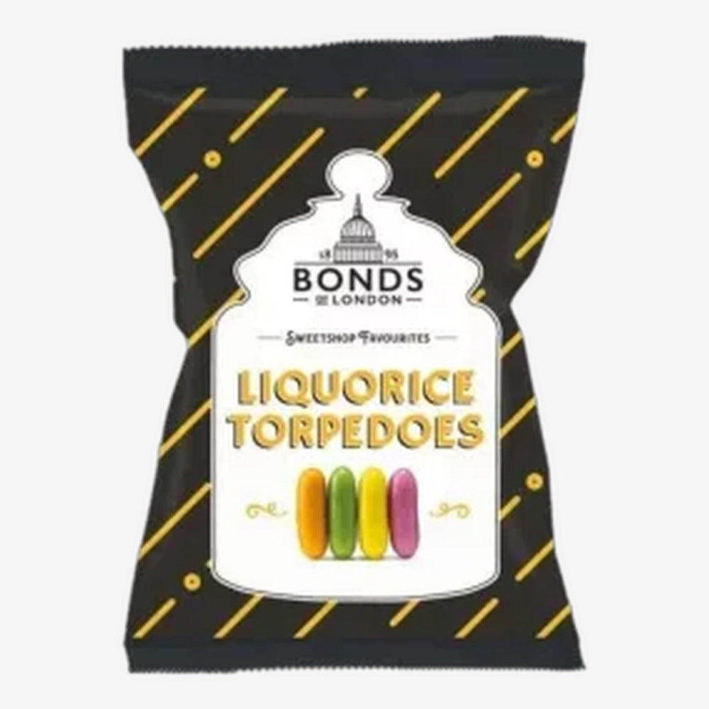 Bonds Liquorice Torpedoes 120g