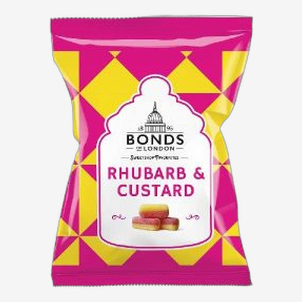 Bonds Rhubarb & Custard 130g