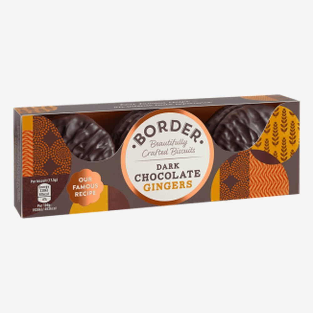 Border Dark Chocolate Ginger 150g