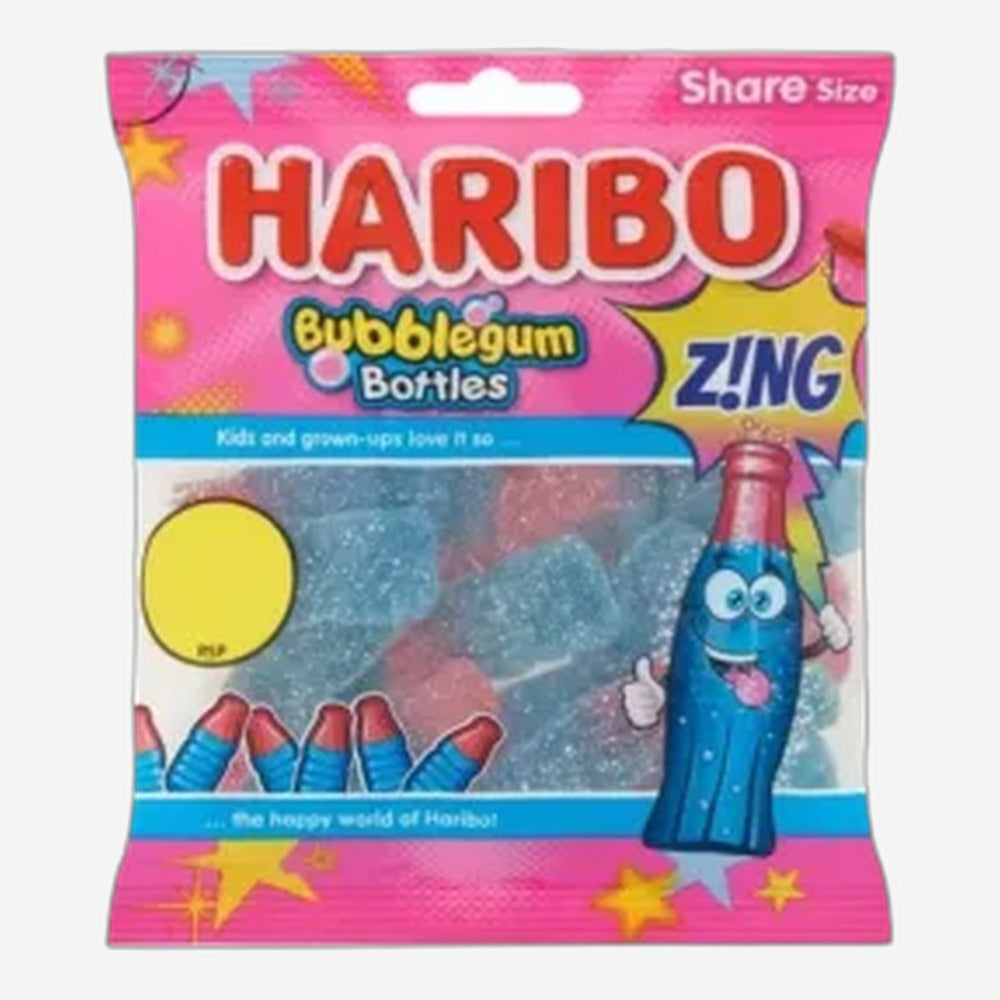 Haribo Bubblegum Bottles Sweets 160
