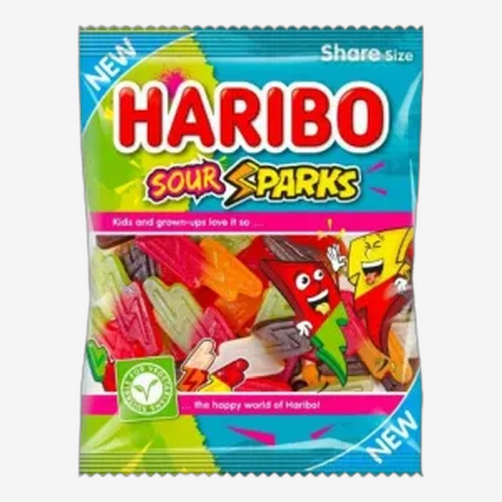 Haribo Sour Sparks Sweets 140g