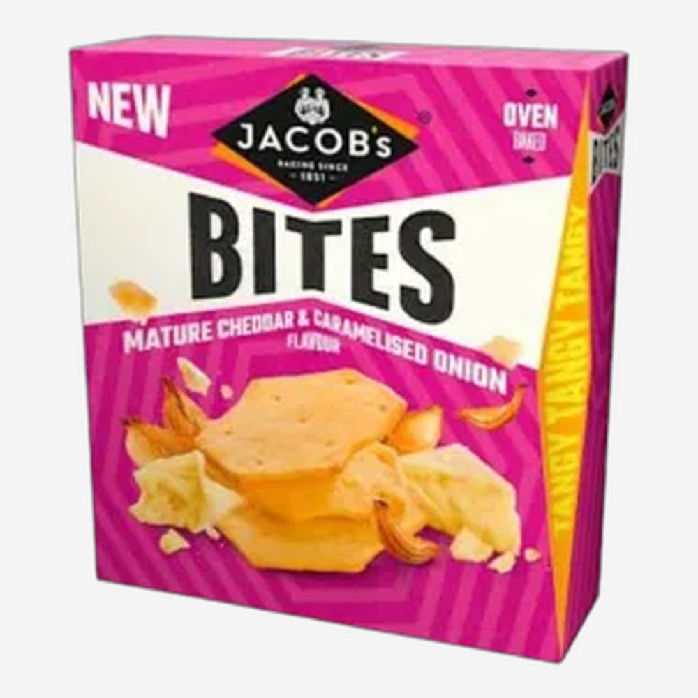 Jacobs Cheddar & Onion Bites 125g