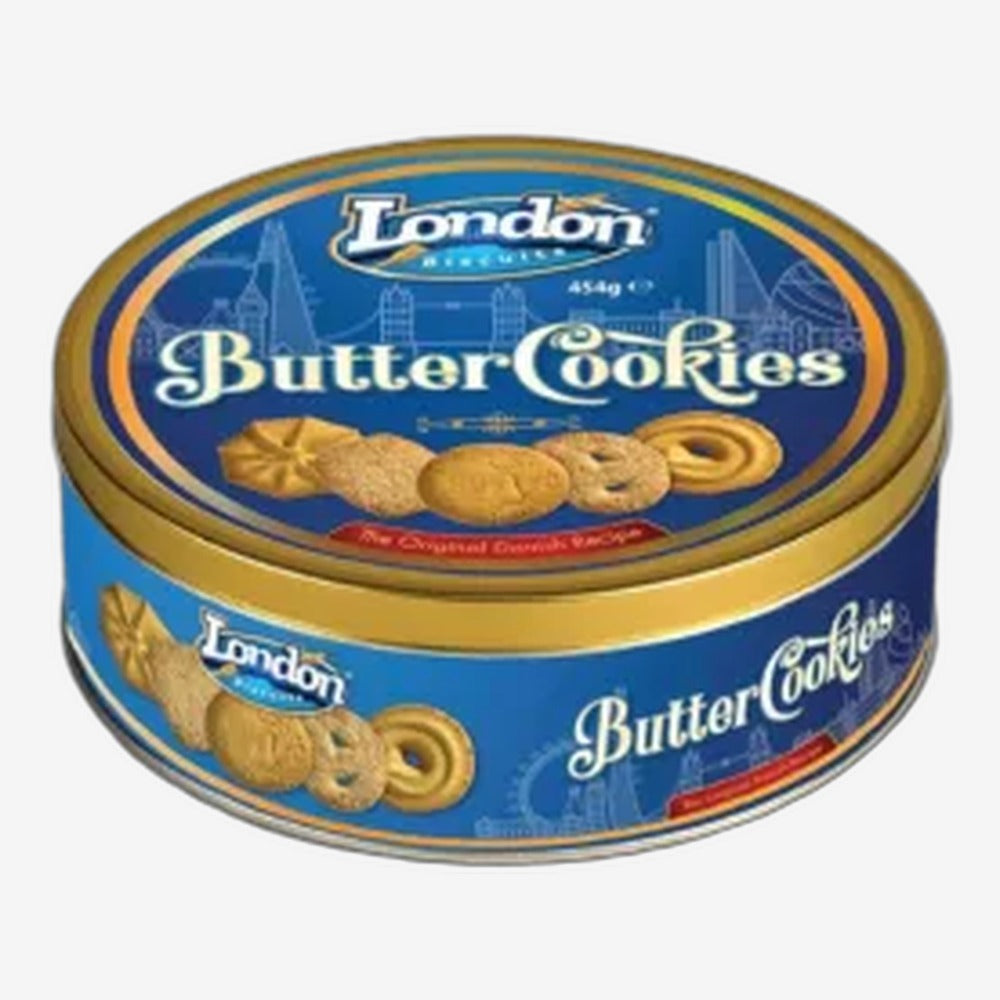 London Butter Cookies 454g Tin