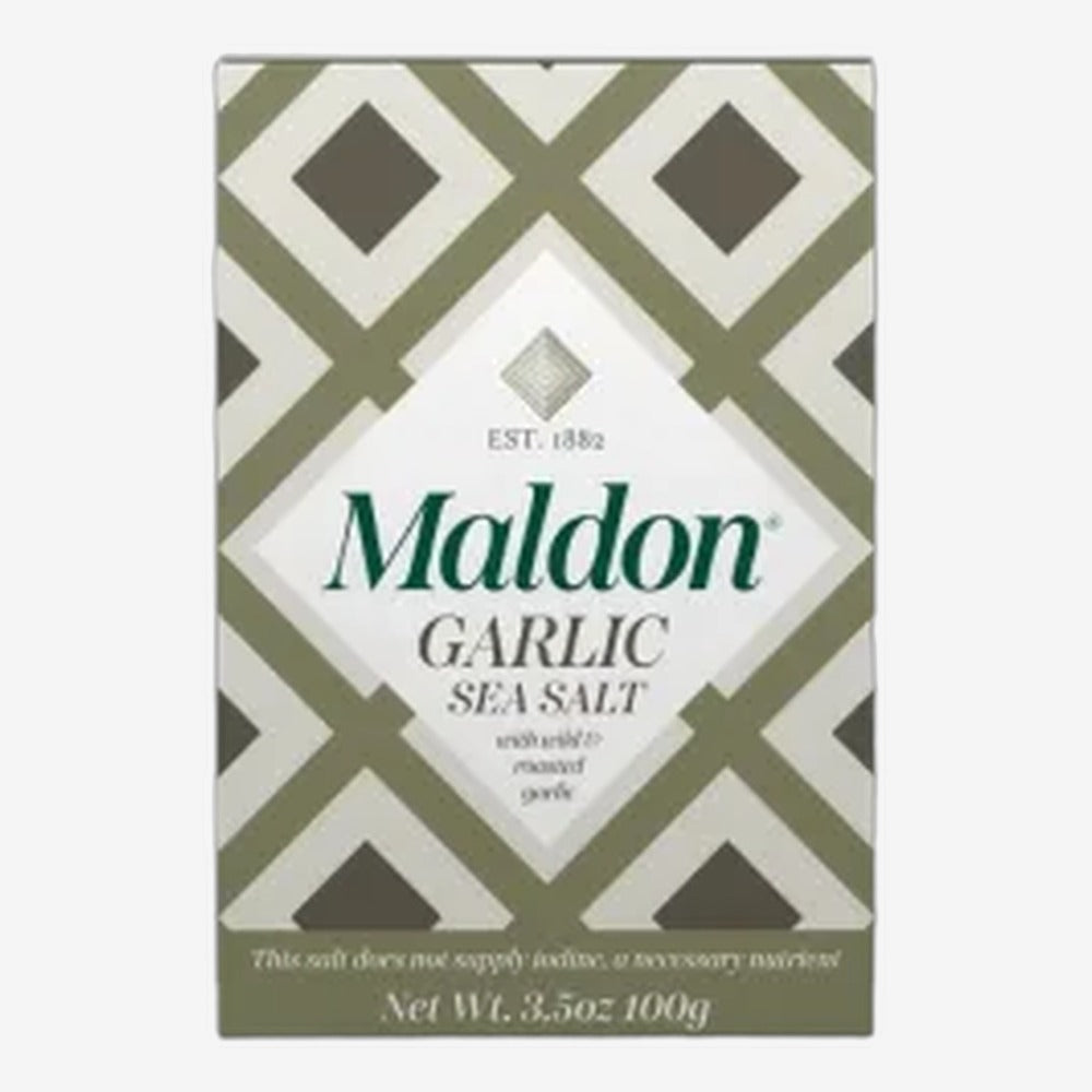Maldon Sea Salt Garlic 100g UK