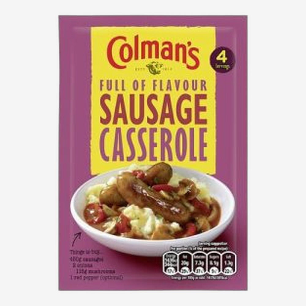 Colman's Sausage Casserole Mix 38g
