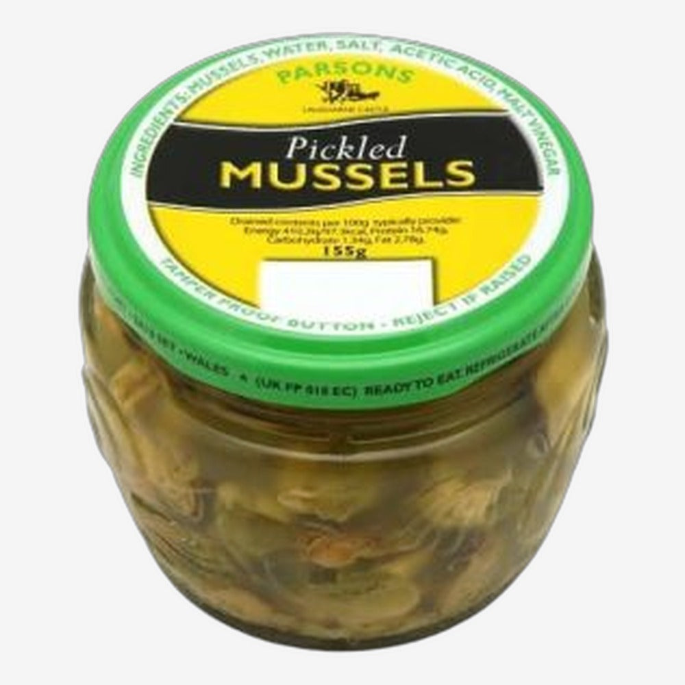 Parsons Pickled Mussels 12x155g