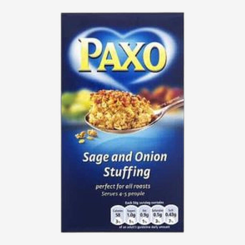 Paxo Sage & Onion Stuffing 8x340g