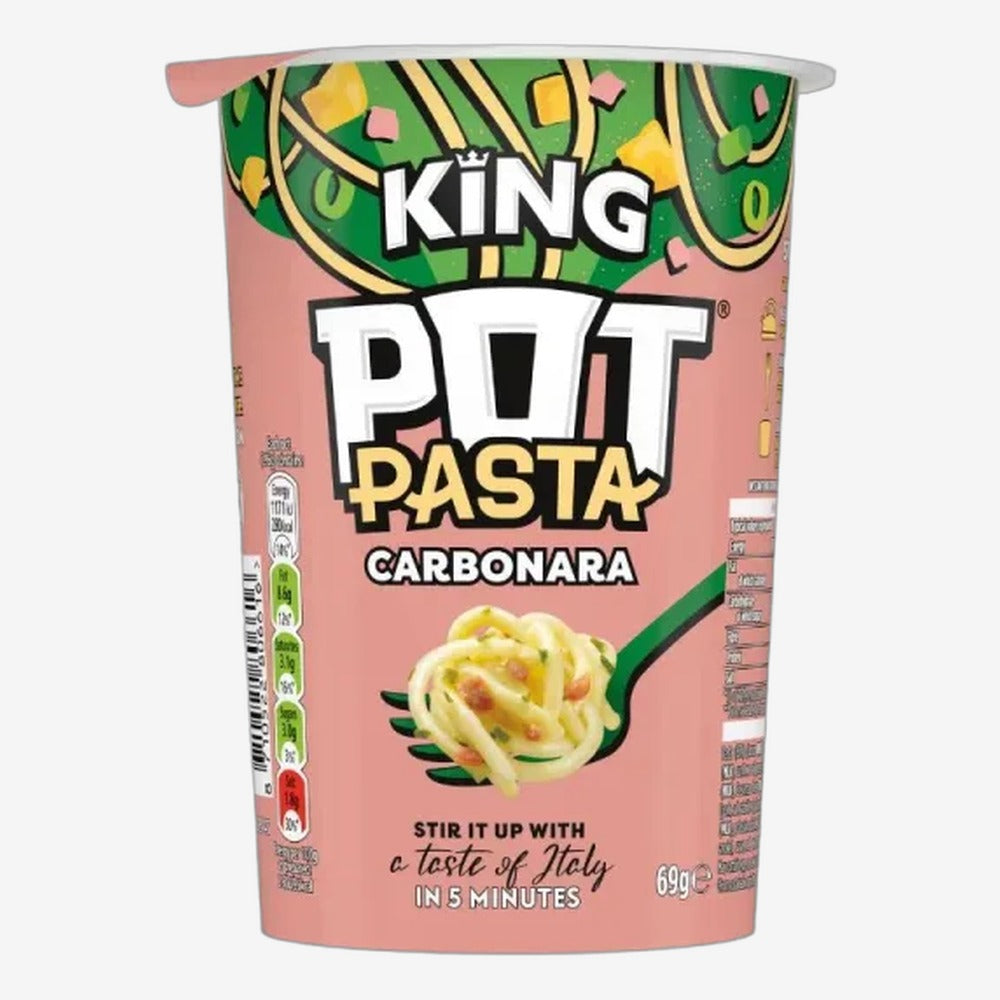 DNO Pot Noodles King Pasta Carbonara 8x69g