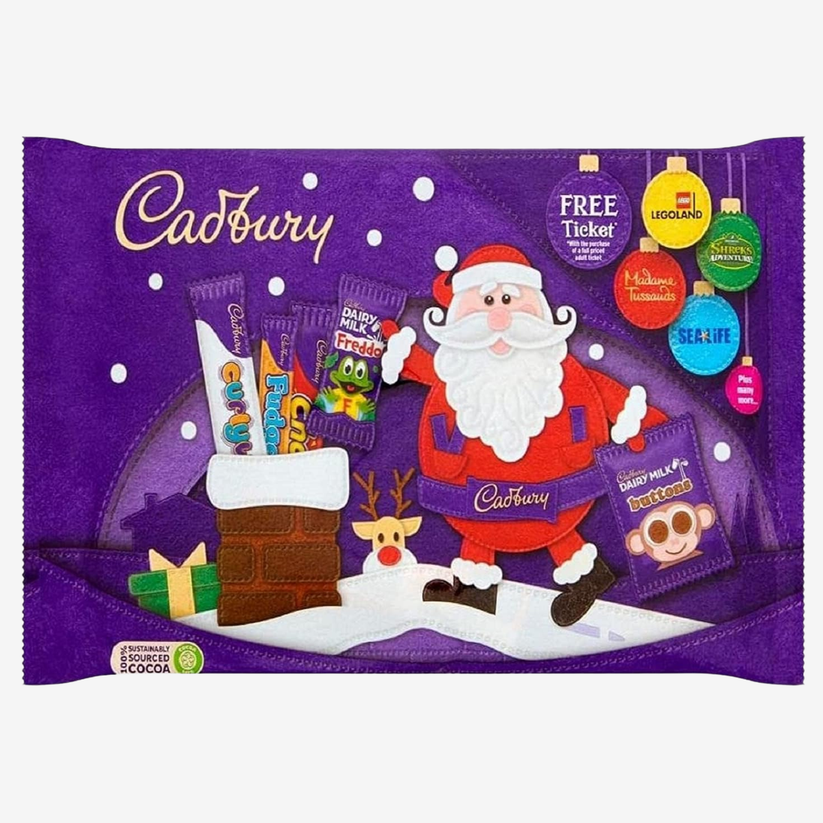 Cadbury Advent Calendar Dairy Milk Xmas 90g
