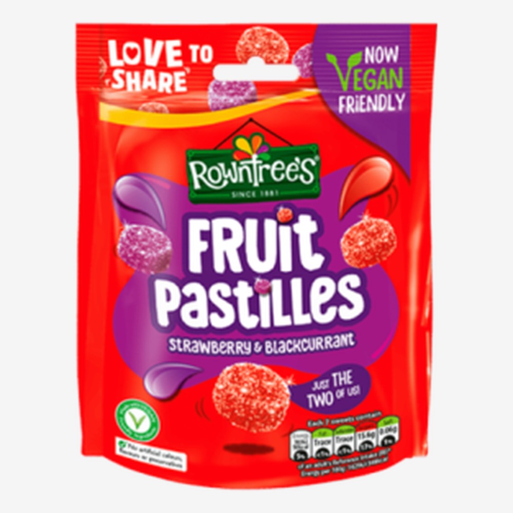 Rowntree Strawberry & Blackcurrant 143g