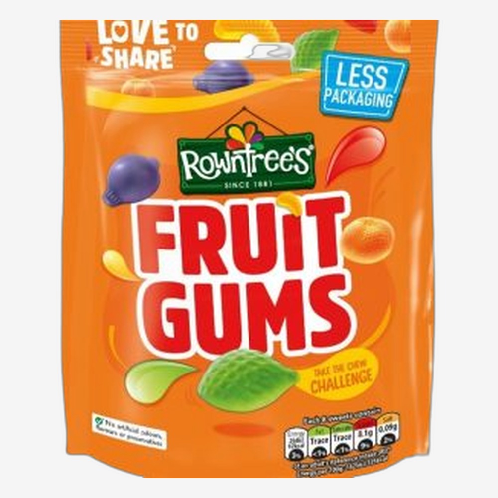 Rowntree's Fruit Gums Pouch Vegan 150g