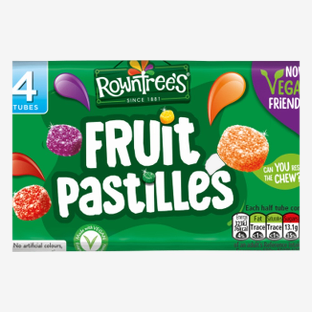 Rowntree's Fruit Pastilles Tubes 42.8g