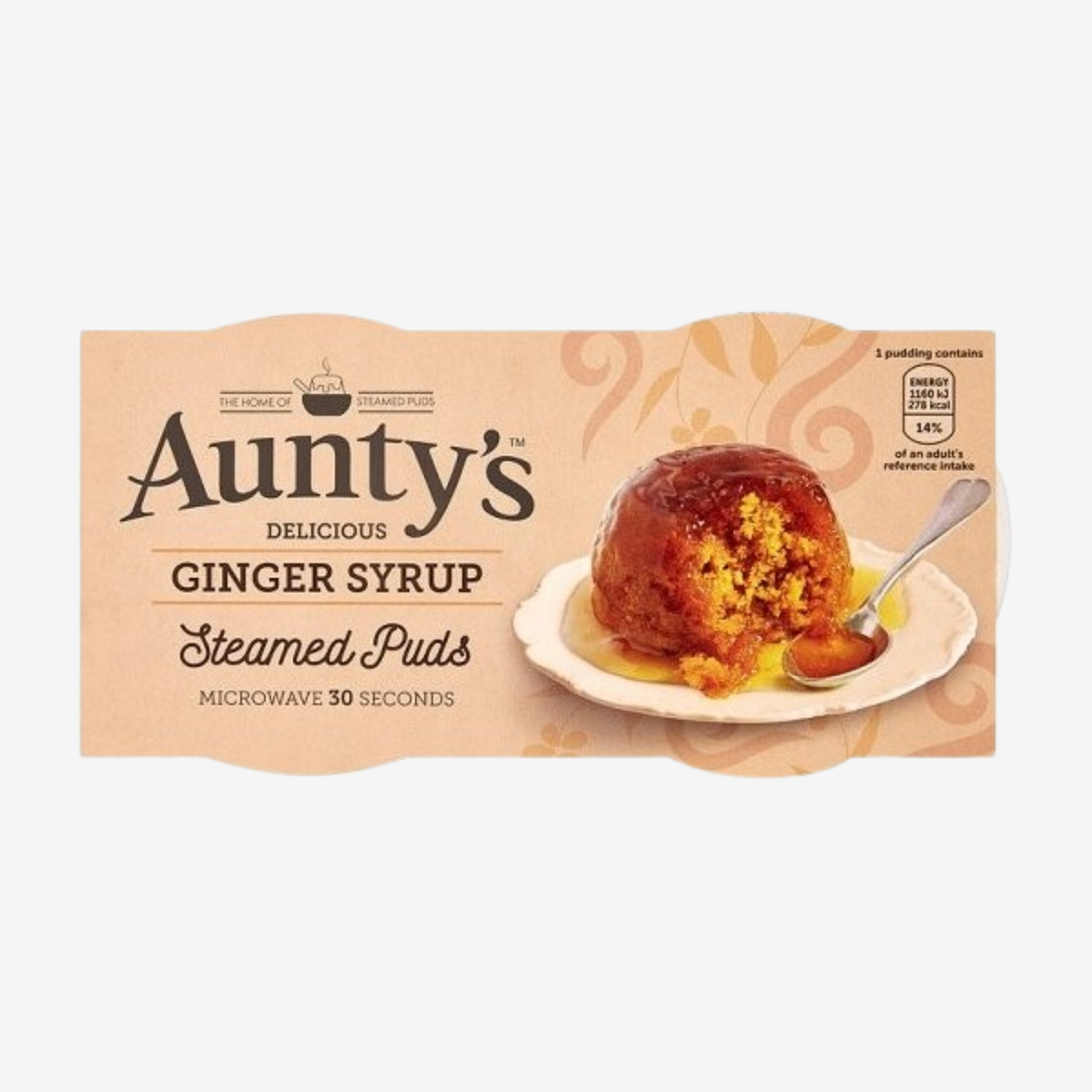 Aunty’s Ginger Steamed Pudding (2X95g)