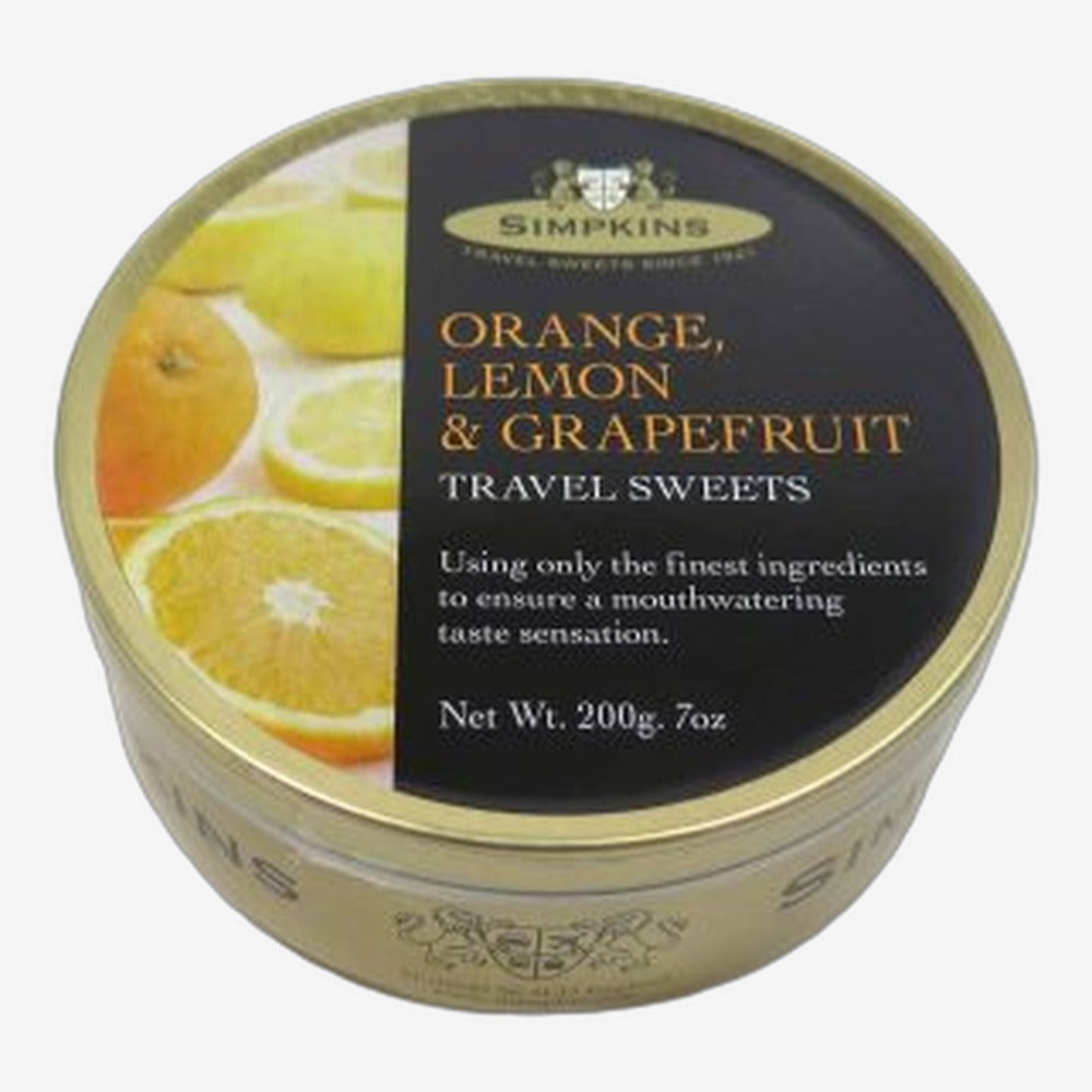 Simpkins Orange Lemon Grapefruit 200g