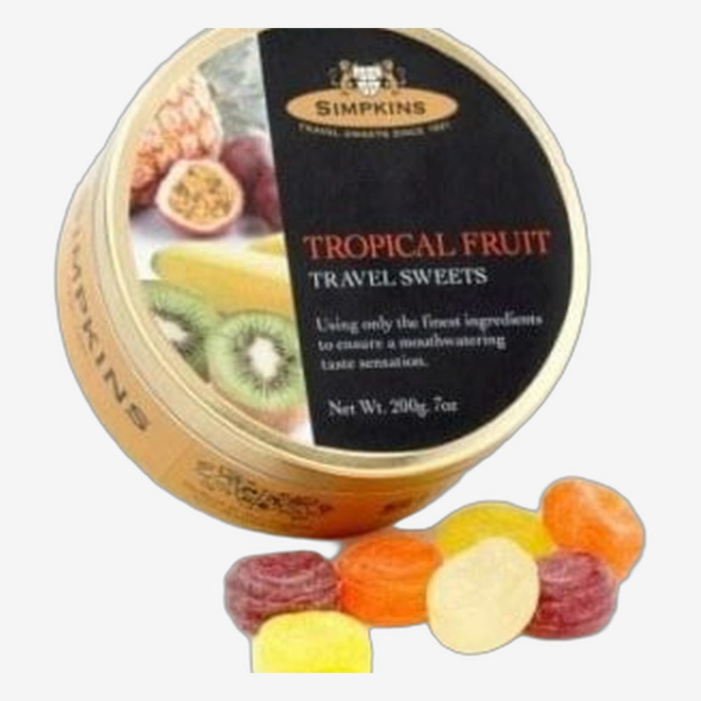 Simpkins Tropical Fruit Drops 200g