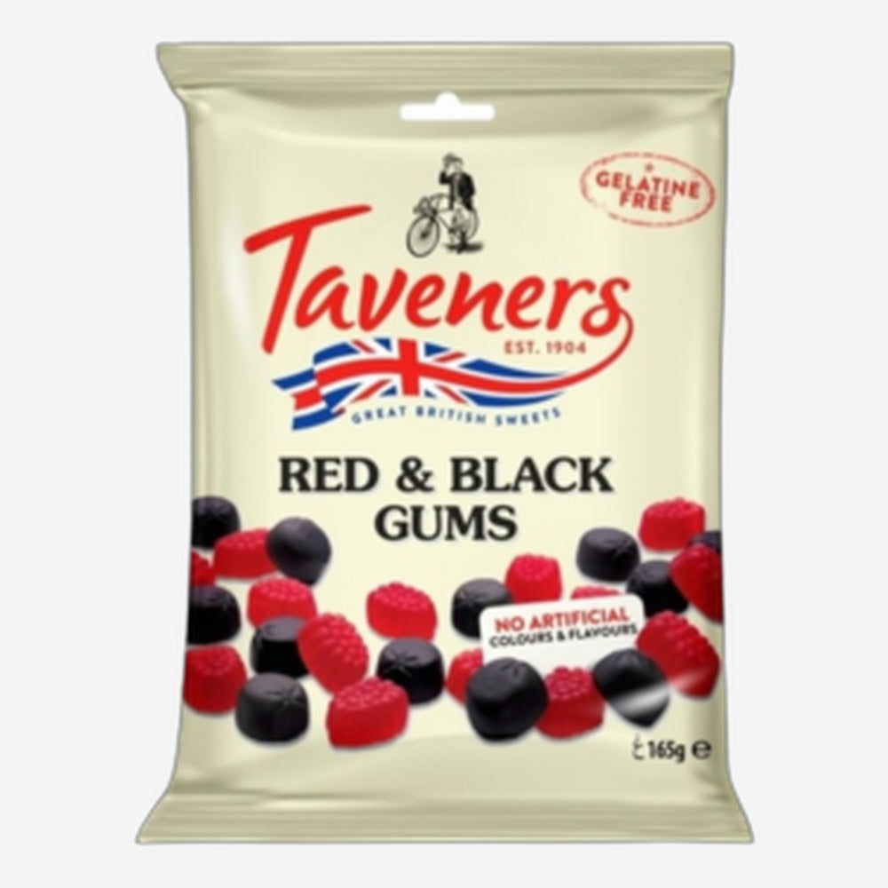 Taveners Black & Red Gums 165g