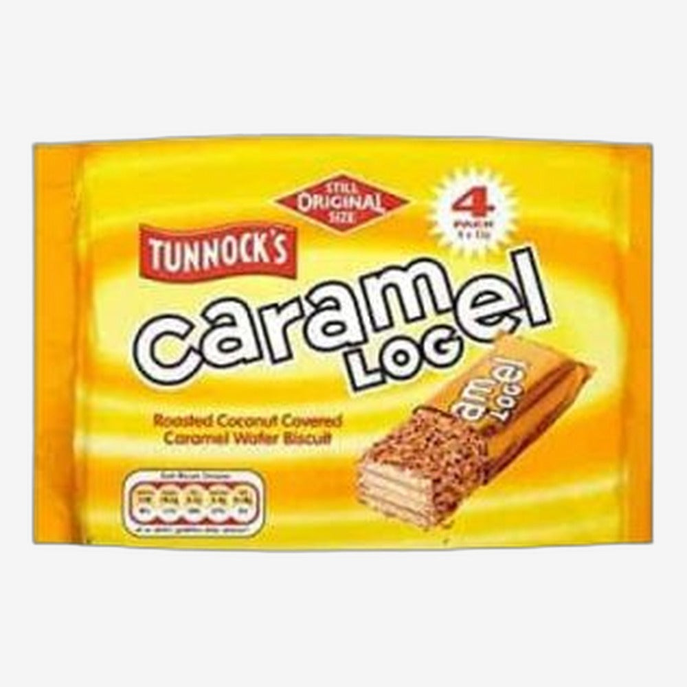 Tunnocks Caramel Log 4 Pack