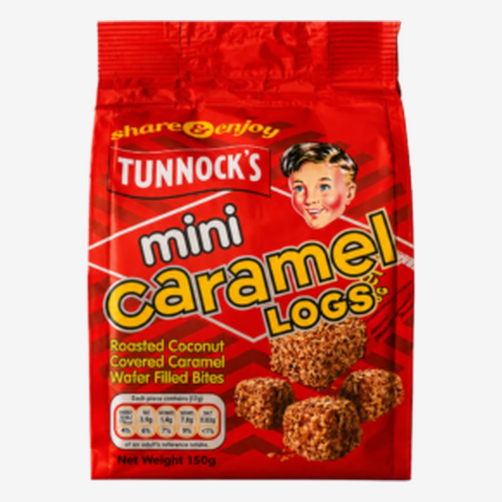 Tunnocks Mini Caramel Log Pouch 150g