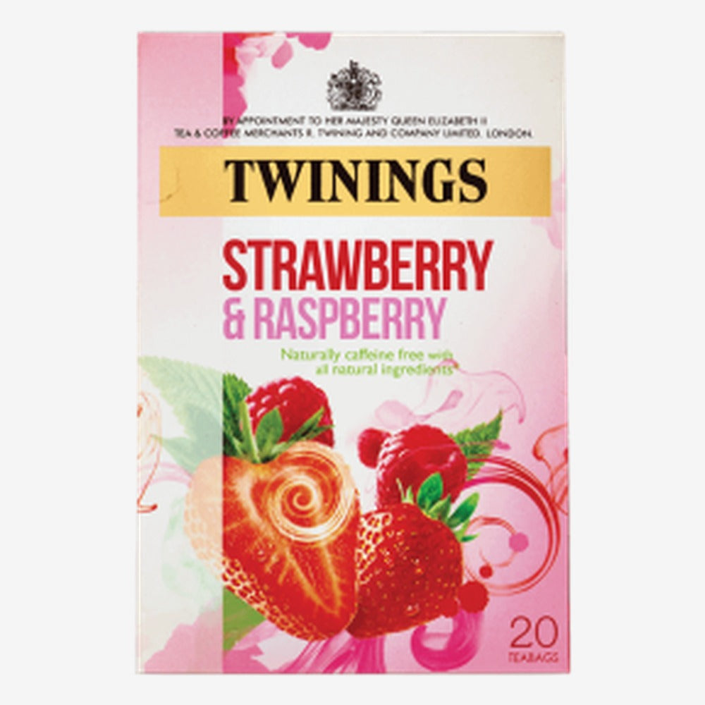 Twinings Strawberry & Raspberry 20 Bags