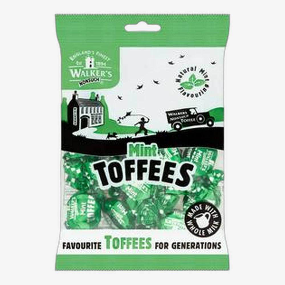Walker's Mint Toffees 150g
