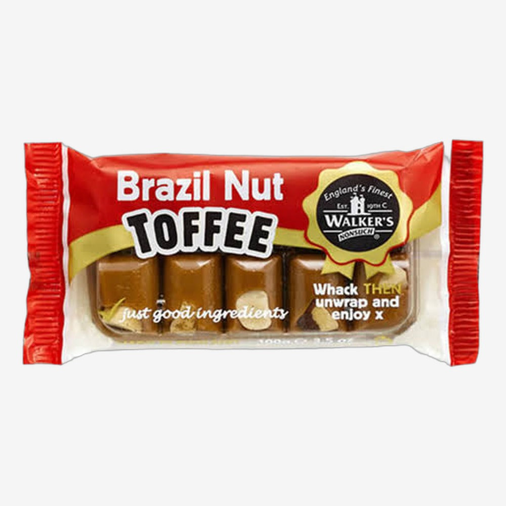 Walker's Brazil Nut Toffee 100g