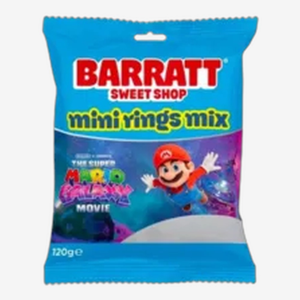 Barratt Super Mario Galaxy Mini Rings 120g