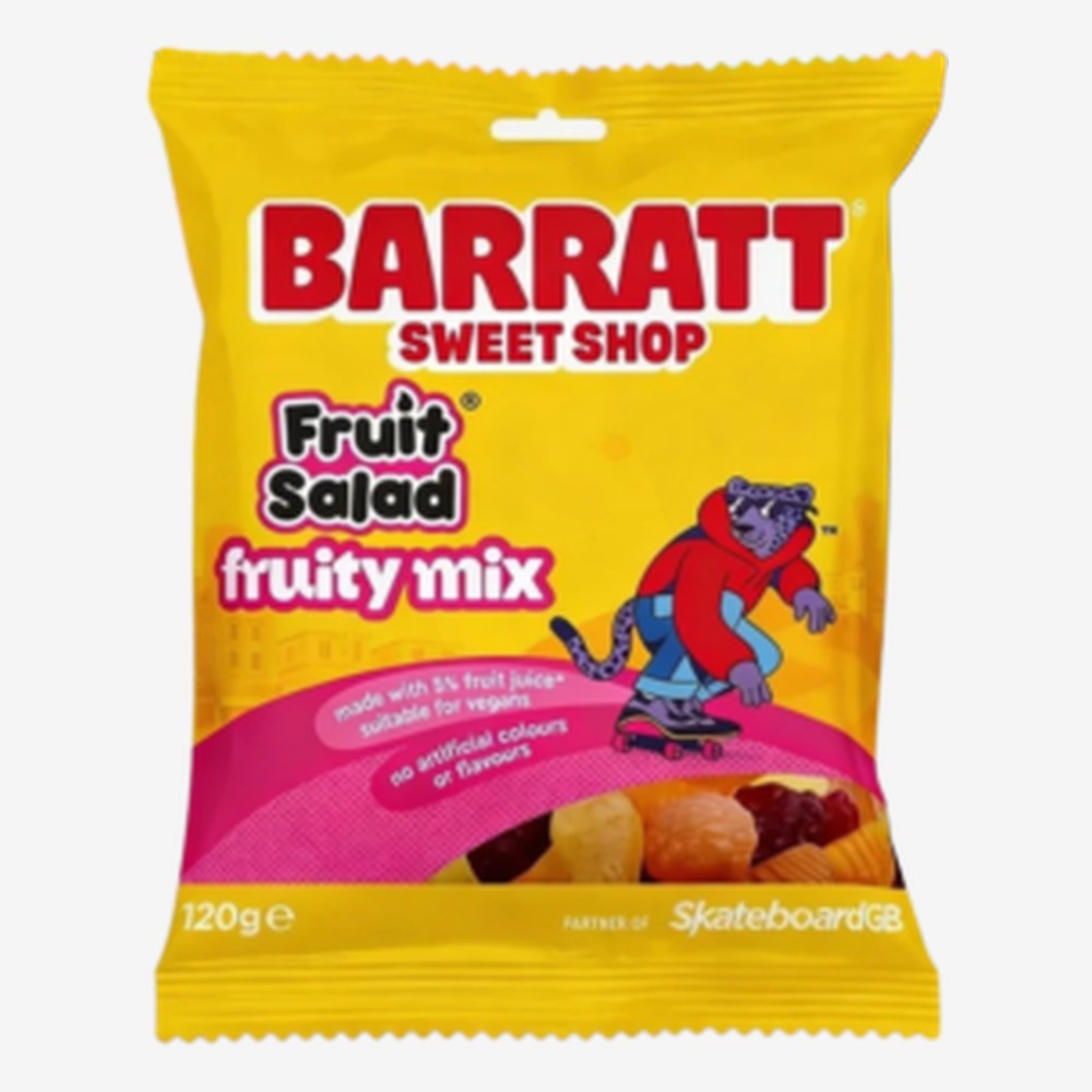 Barratt Sweet Shop Fruit Salad Fruity Mix 120g