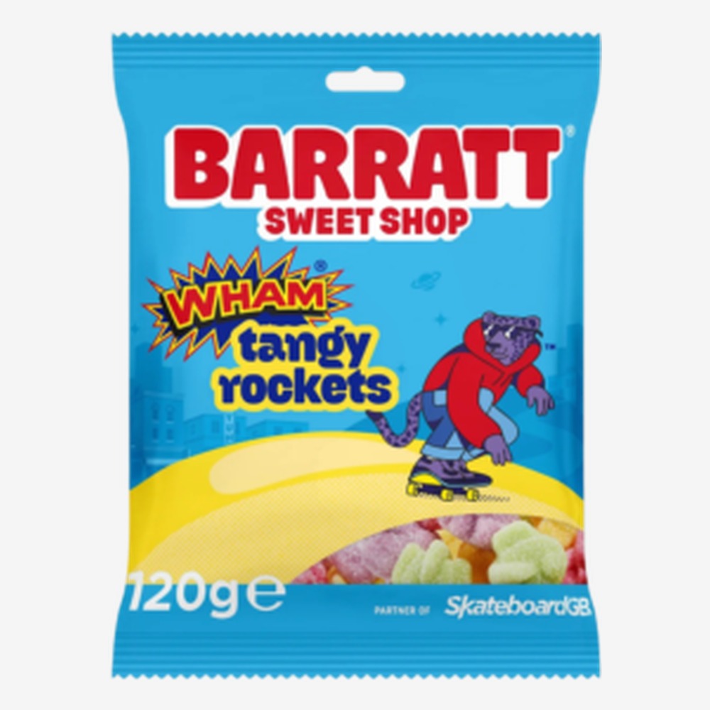 Barratt Sweet Shop Wham Tangy Rockets 120g