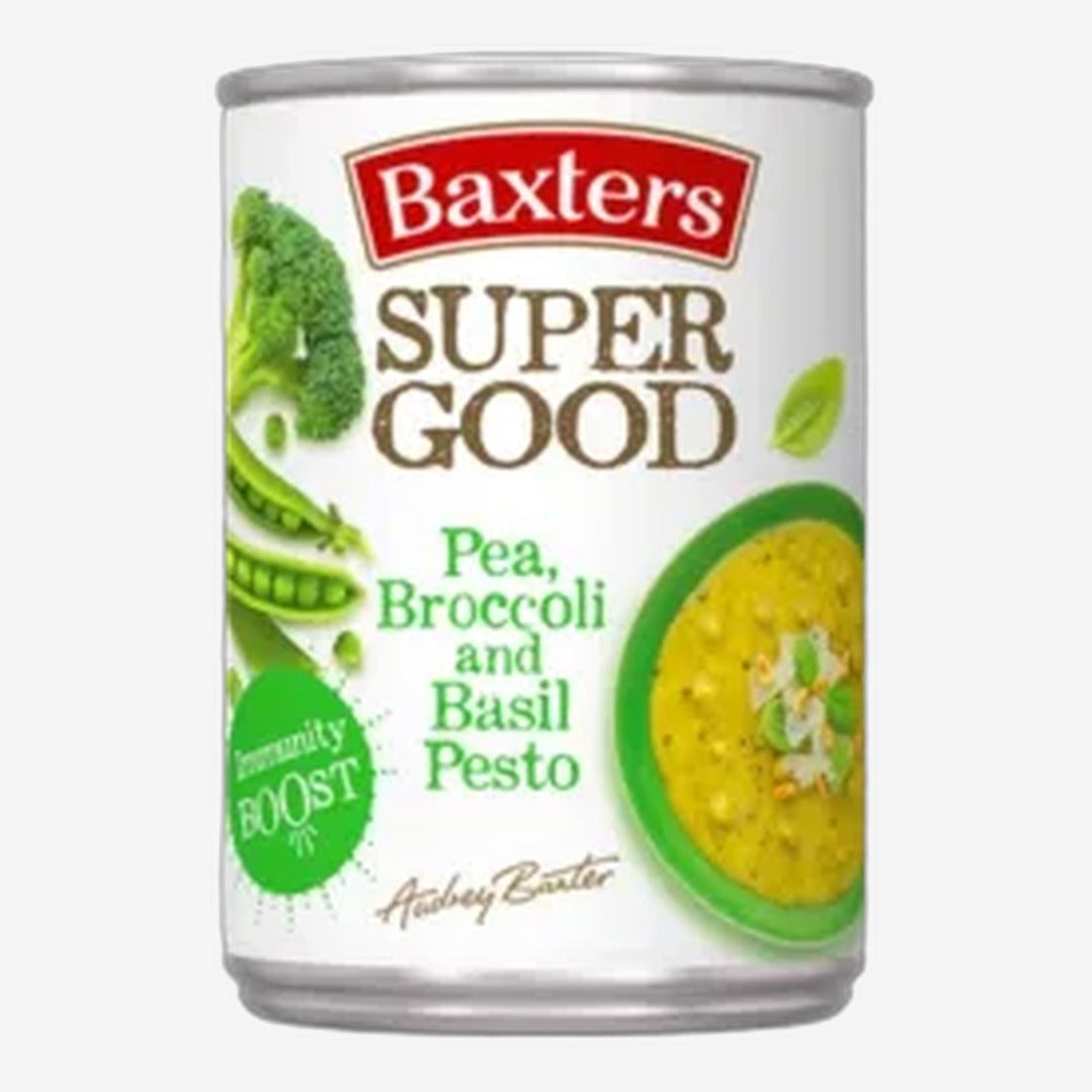 Baxters Super Good Pea, Broccoli & Basil Pesto Soup 400g